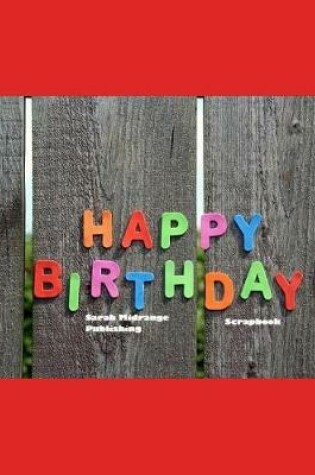 Cover of Happy Birthday Scrapbook