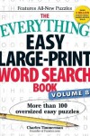 Book cover for The Everything Easy Large-Print Word Search Book, Volume 8