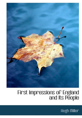 Book cover for First Impressions of England and Its People