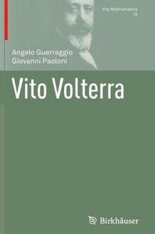 Cover of Vito Volterra