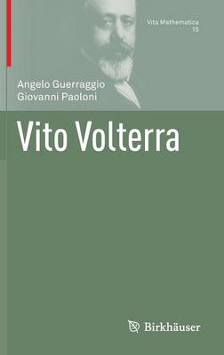 Book cover for Vito Volterra