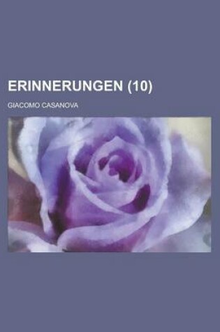 Cover of Erinnerungen (10)