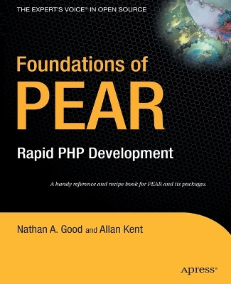 Book cover for Foundations of PEAR