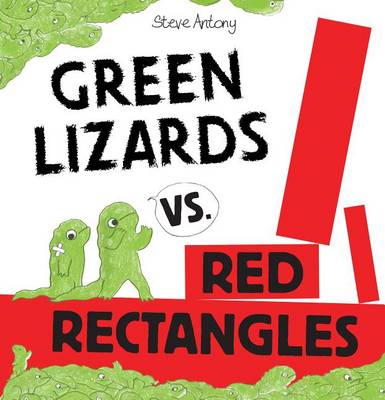 Book cover for Green Lizards vs. Red Rectangles