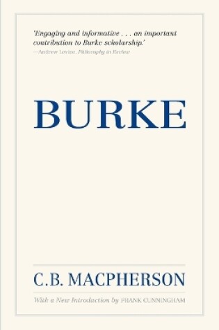 Cover of Burke, Reissue