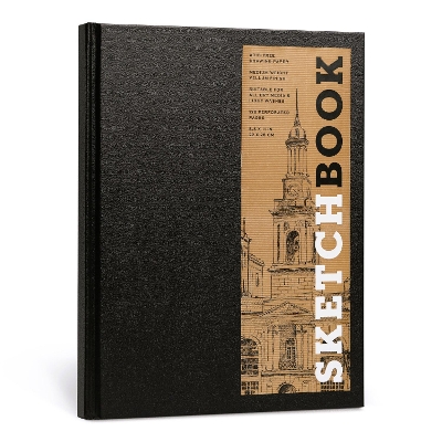Book cover for Sketchbook (Basic Large Bound Black)