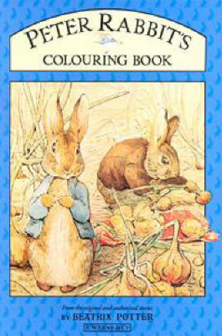 Cover of Peter Rabbit's Colouring Book