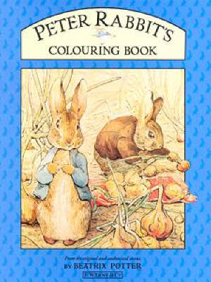 Book cover for Peter Rabbit's Colouring Book