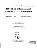 Book cover for Verilog Hdl Conference (Ivc '97)