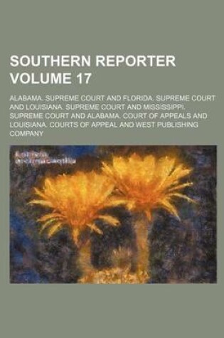 Cover of Southern Reporter Volume 17