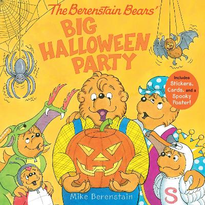 Book cover for The Berenstain Bears' Big Halloween Party