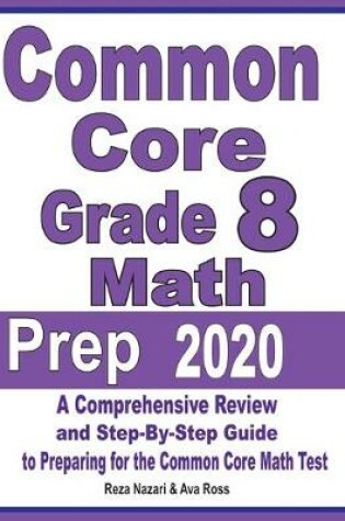 Cover of Common Core Grade 8 Math Prep 2020