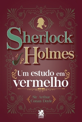 Book cover for Sherlock Holmes - Um Estudo em Vermelho
