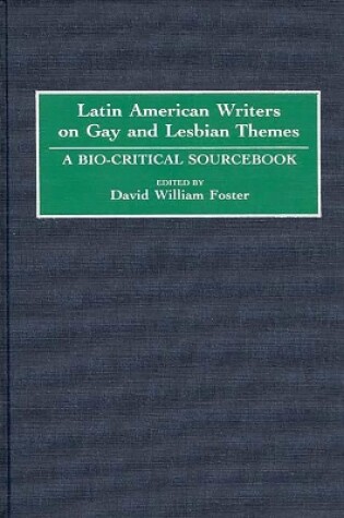 Cover of Latin American Writers on Gay and Lesbian Themes