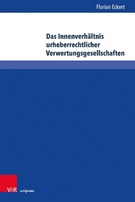 Cover of Das Innenverhaltnis Urheberrechtlicher Verwertungsgesellschaften