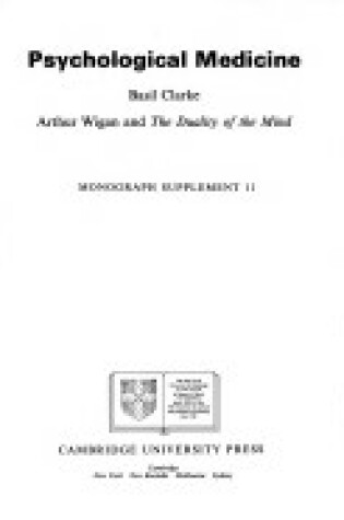 Cover of Wigan Dualty of Mind