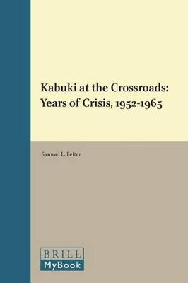 Book cover for Kabuki at the Crossroads