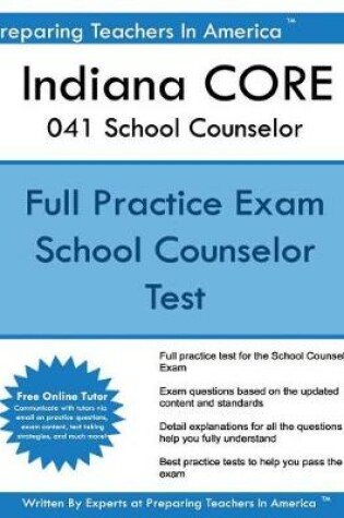 Cover of Indiana Core 041 School Counselor