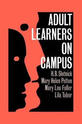 Book cover for Adult Learners On Campus