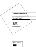 Book cover for Creative Programming in Microsoft BASIC