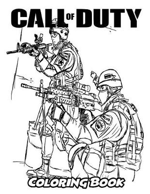 Book cover for Call of Duty Coloring Book