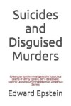 Book cover for Suicides and Disguised Murders