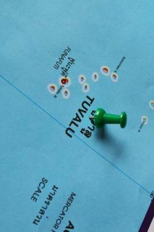 Cover of Tuvalu Map with Push Pin Journal