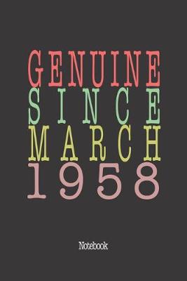 Book cover for Genuine Since March 1958