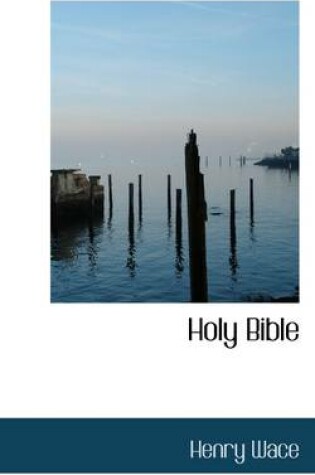 Cover of Holy Bible