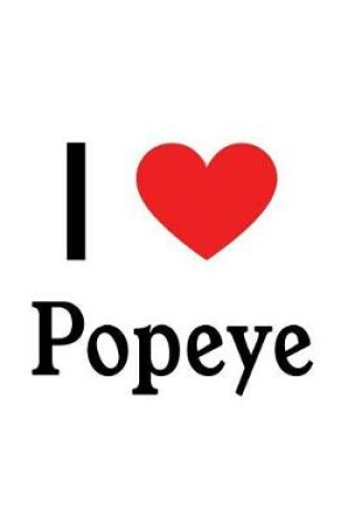 Cover of I Love Popeye