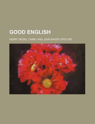Book cover for Good English