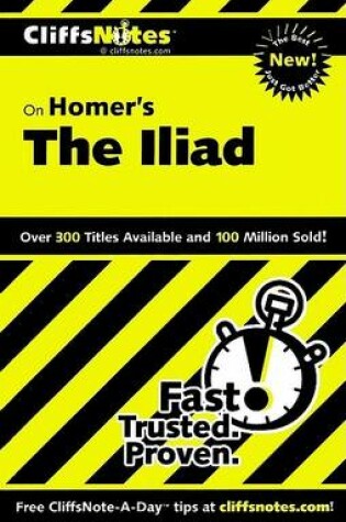 Cover of Cliffsnotes Iliad