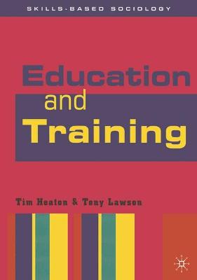 Book cover for Education and Training