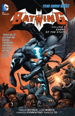 Book cover for Batwing Vol. 3: Enemy of the State (The New 52)
