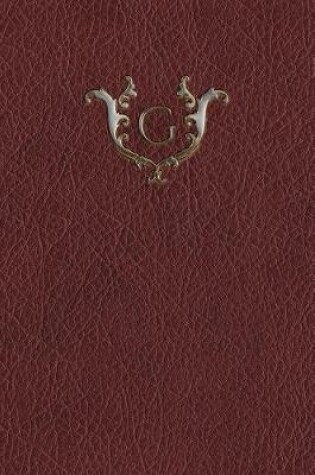 Cover of Monogram G Any Day Planner Journal