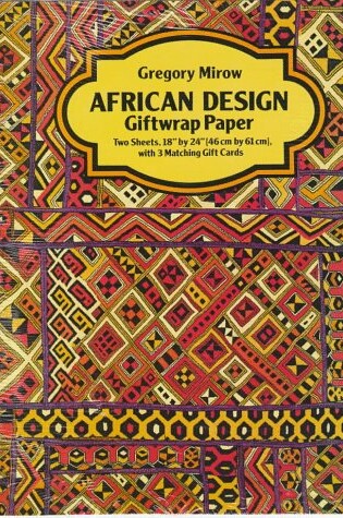 Cover of African Design Giftwrap Paper
