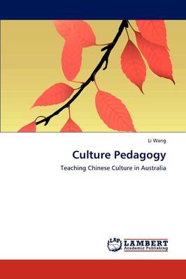 Book cover for Culture Pedagogy