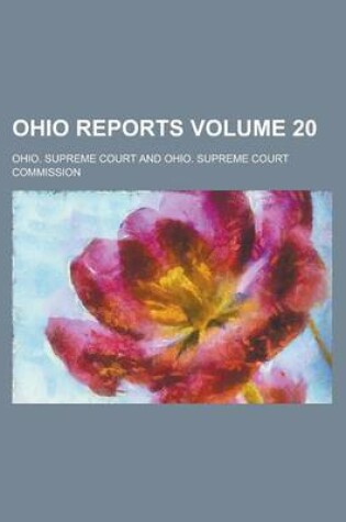 Cover of Ohio Reports Volume 20