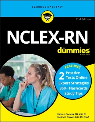 Book cover for NCLEX-RN For Dummies with Online Practice Tests