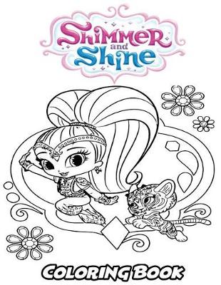 Book cover for Shimmer and Shine Coloring Book