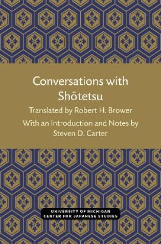 Cover of Conversations with Shotetsu