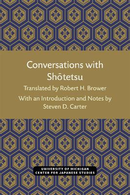 Cover of Conversations with Shotetsu