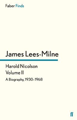 Book cover for Harold Nicolson: Volume II