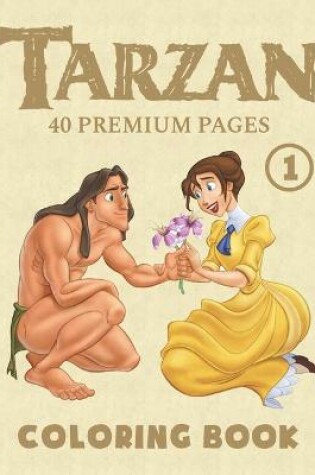Cover of Tarzan Coloring Book Vol1