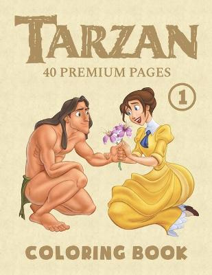 Book cover for Tarzan Coloring Book Vol1
