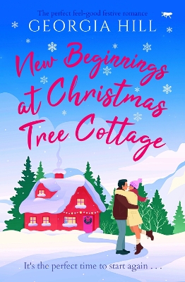 Book cover for New Beginnings at Christmas Tree Cottage