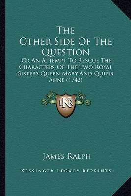 Book cover for The Other Side of the Question the Other Side of the Question