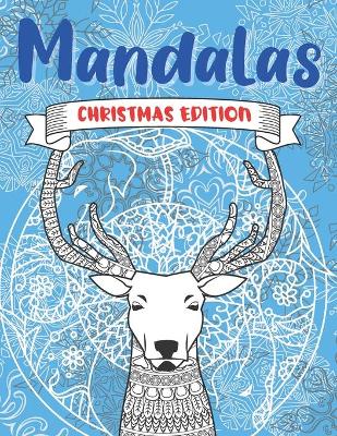 Book cover for Mandalas Christmas Edition