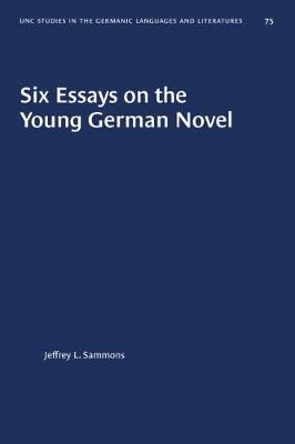 Book cover for Six Essays on the Young German Novel