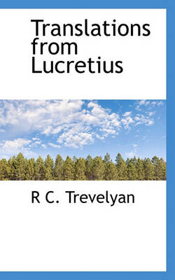 Book cover for Translations from Lucretius